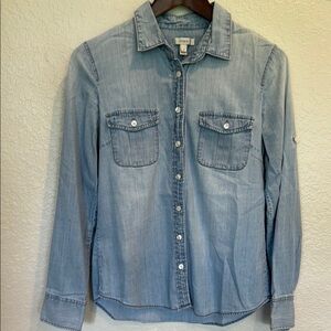 J. Crew Light Blue Button Down Shirt